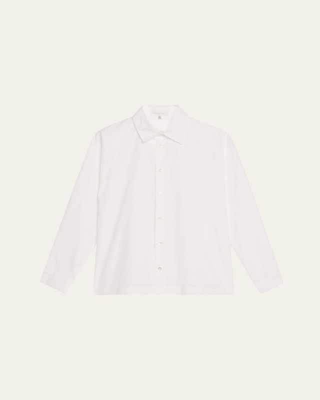 Slim Shirt with Collar (Regular Length)